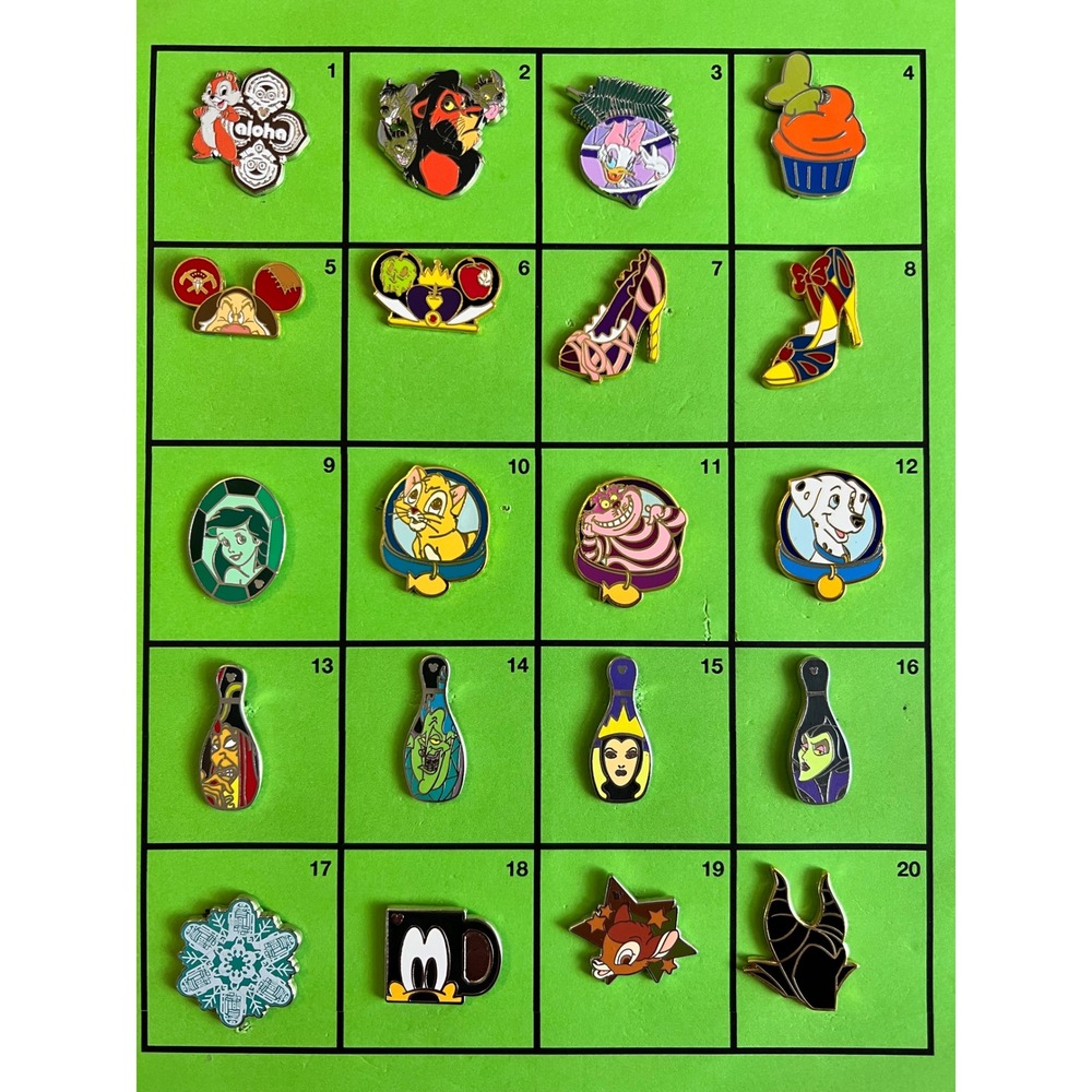 Disney Hidden Mickey Winnie the Pooh Silhouette Pin Lot - Picture 6 of 8